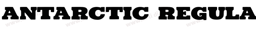 Antarctic Regular字体转换